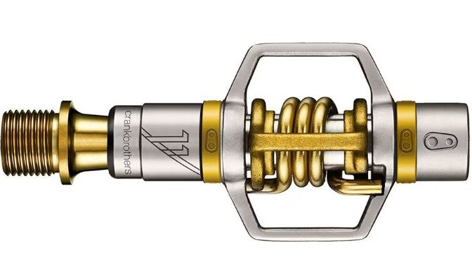 Crank Brothers Egg Beater 11 MTB Bicycle Pedals with Cleats - Titanium Spindle